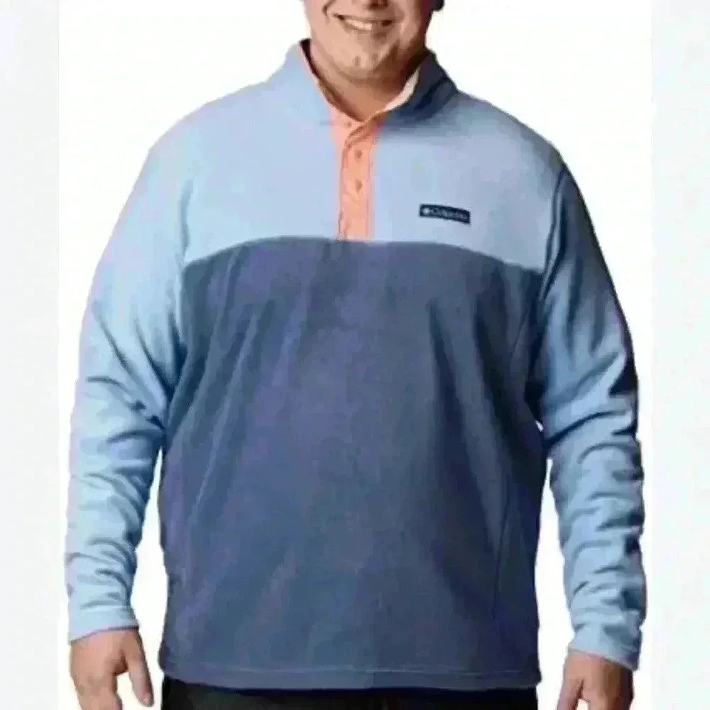 Men’s Steens Mountain™ Half Snap Fleece Pullover Columbia